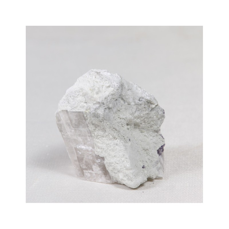 Marcassite sur Calcite - Saint-Peray, Ardèche, France