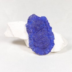 Azurite sur Kaolin - Australie