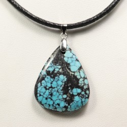 Pendentif en turquoise naturelle