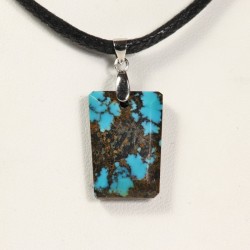Pendentif en turquoise naturelle