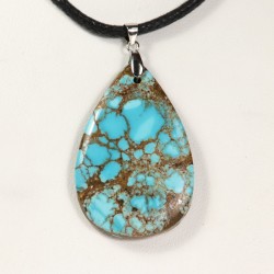 Pendentif turquoise naturelle