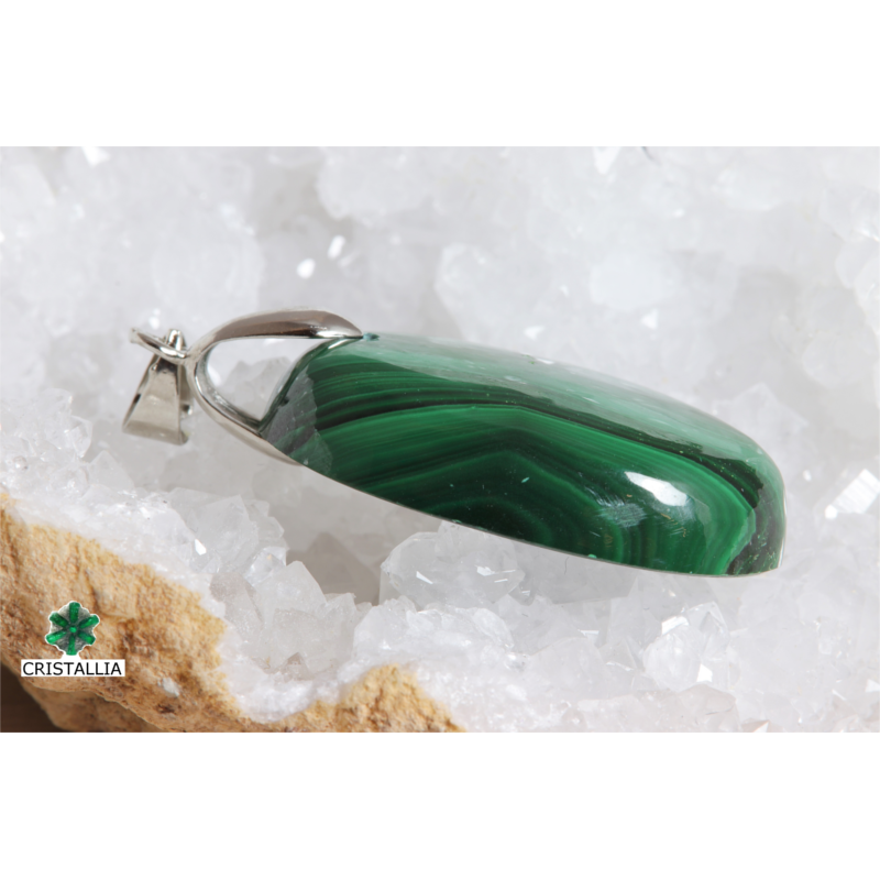 Pierre naturelle Malachite Pendentif