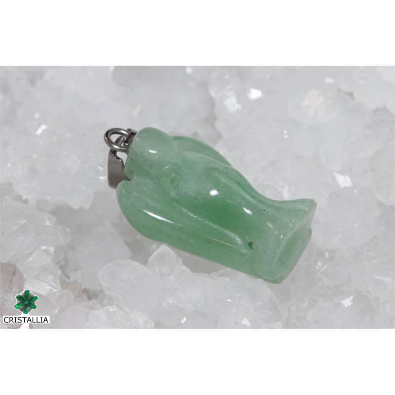 Pendentif ange Aventurine verte