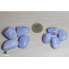 Calcédoine bleue naturelle lithothérapie