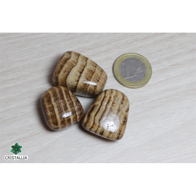 Pierre roulée Aragonite
