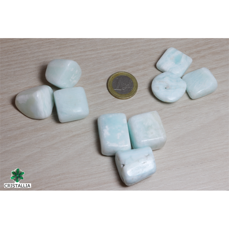 Pierre roulée Calcite bleue