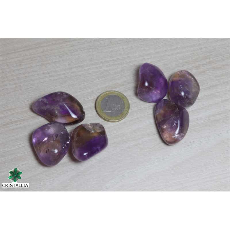 Pierre roulée Amétrine