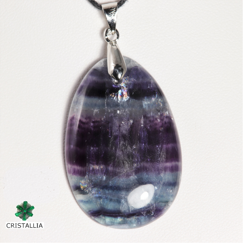 Pendentif fluorite