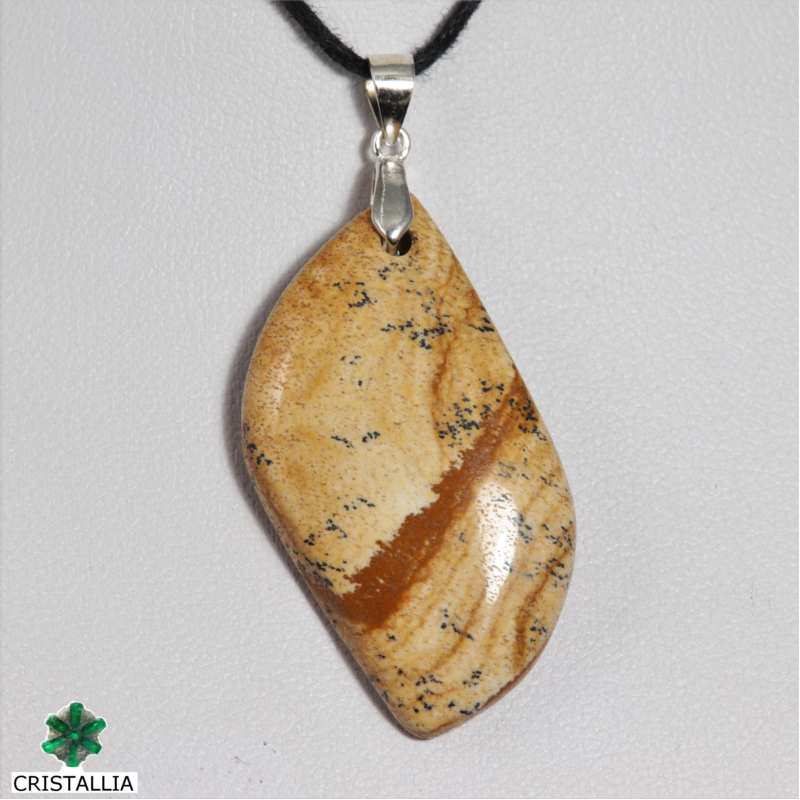 Pendentif Jaspe paysage