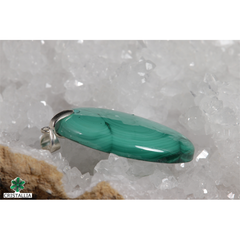 Bijou pierre naturelle Malachite