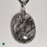 Pendentif Quartz à tourmaline