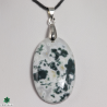 Pendentif agate mousse