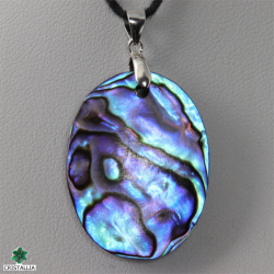 Pendentif argent Nacre abalone