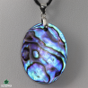 Pendentif argent Nacre abalone