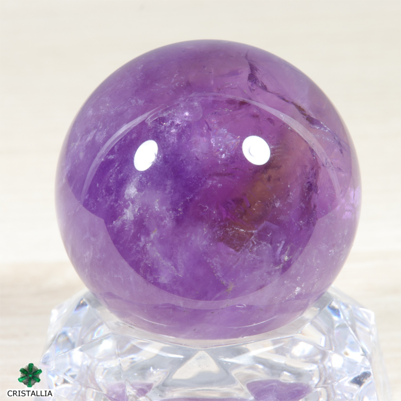 Sphère pierre naturelle