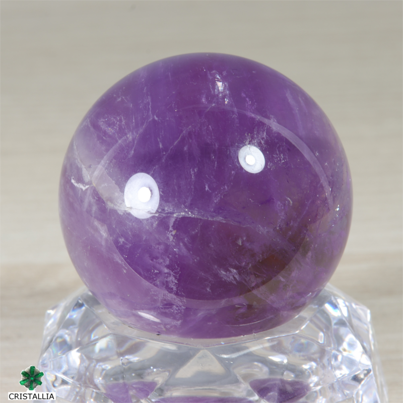 Sphère Amétrine naturelle