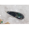 Pendentif Argent - Azurite Malachite