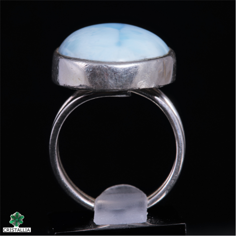 Larimar serti argent