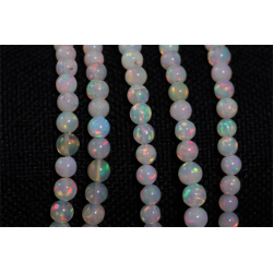 Opale Noble d'Ethiopie perle ronde