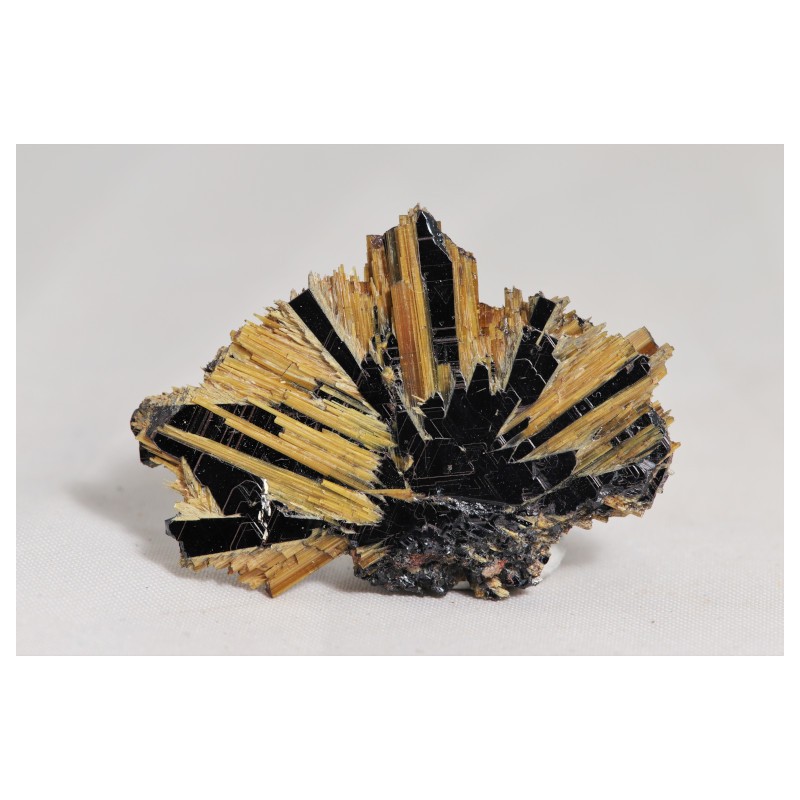 Rutile sur hématite - Brésil- brute