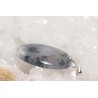 Pendentif Argent - Agate mouss