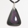 Pendentif Argent - Obsidienne Mentogochol