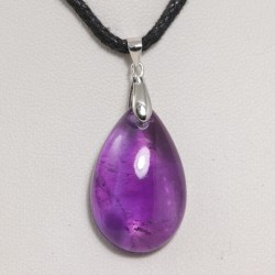 Pendentif Argent - Améthyste