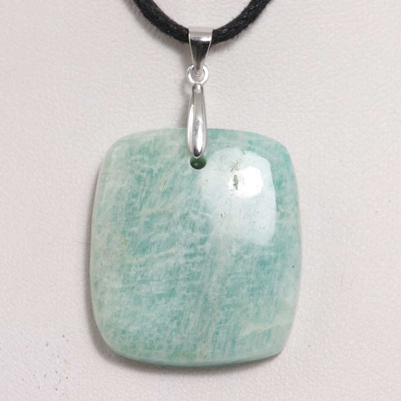 Pendentif Argent - Amazonite