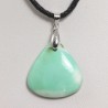 Pendentif Argent - Chrysoprase