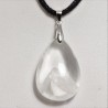 Pendentif argent - Quartz fantôme