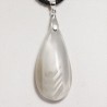 Pendentif argent - Quartz fantôme