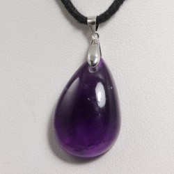 Pendentif Argent - Améthyste