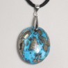Pendentif Argent - Turquoise