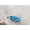 Pendentif Argent - Turquoise