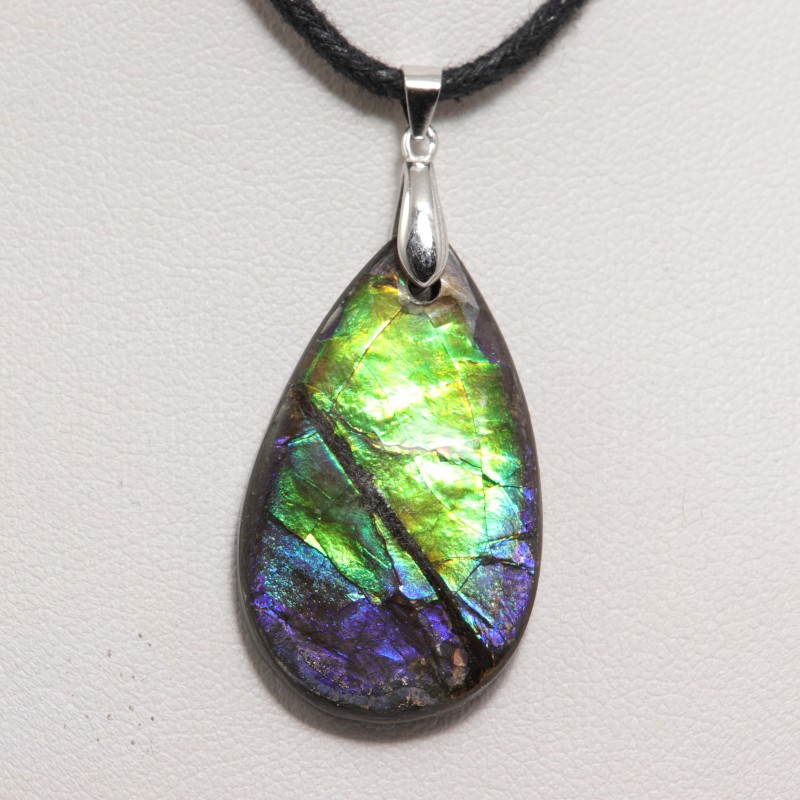 Pendentif Argent - Ammolite