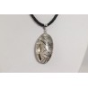 Pendentif Argent - Quartz à Tourmaline