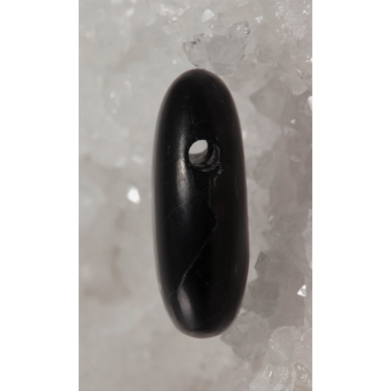 Pendentif Shungite pierre percée