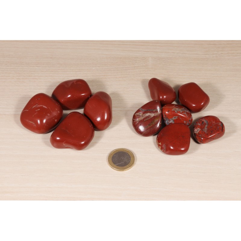 Pierre roulée Jaspe Rouge