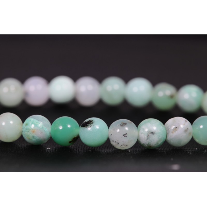 Bracelet Chrysoprase 6mm