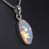 Pendentif Opale argent 925