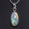 Pendentif Opale argent 925