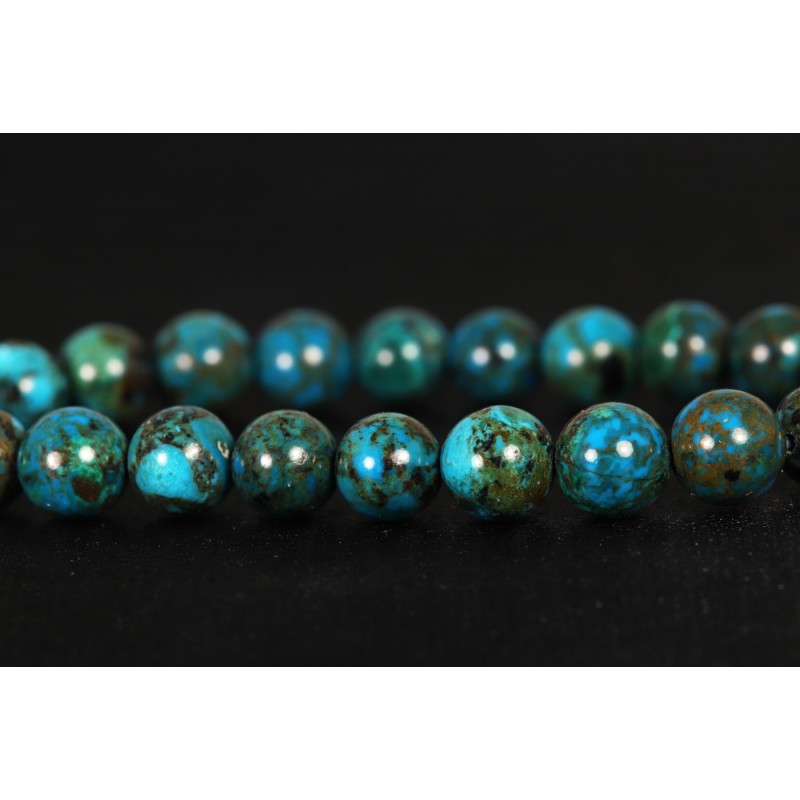 Bracelet perles Chrysocolle