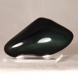 pierre polie obsidienne oeil céleste et mentogochol