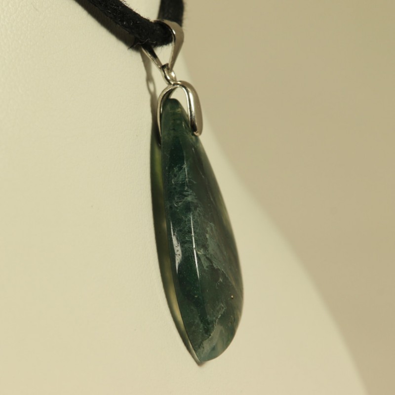 Pendentif Agate Mousse