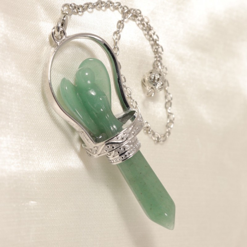 pendule aventurine verte