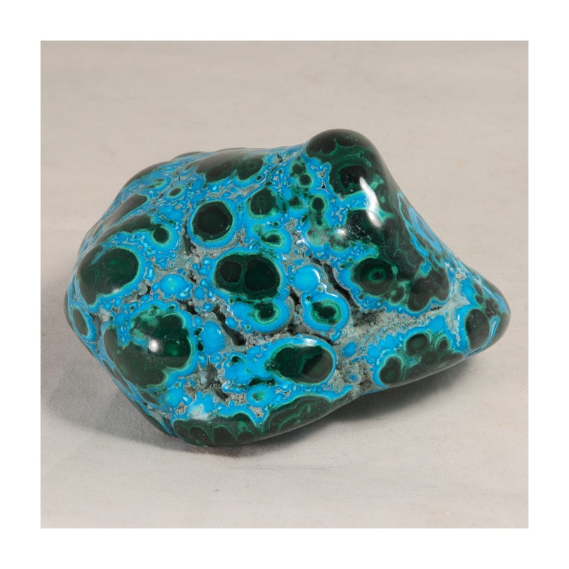 pierre polie chrysocolle malachite