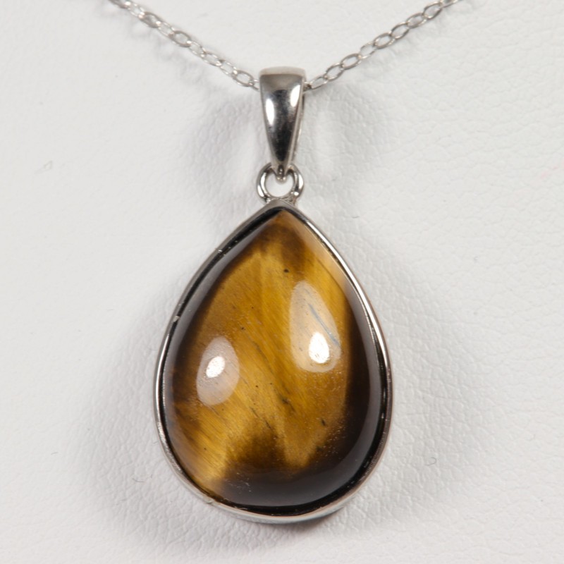 Pendentif - Œil de Tigre