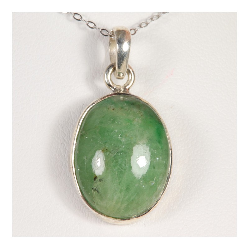 pendentif grenat vert tsavorite