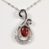 pendentif grenat