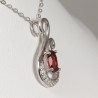 pendentif grenat